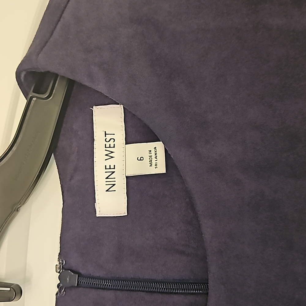 Nine West Navy Dress Size 6 - Picture 4 of 5